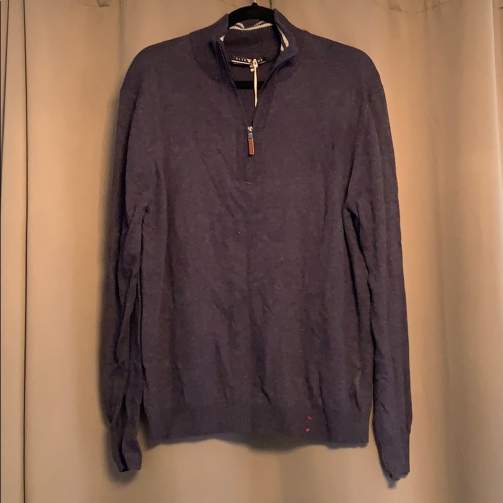 Navy sweater